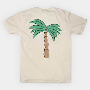 abstract palm tree T-Shirt